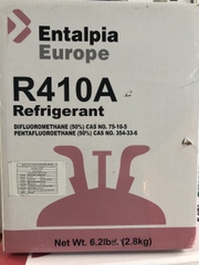 Bình gas lạnh R410 Entalpia Europe 3.0 kg ( hàng nhập khẩu )