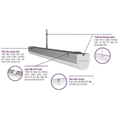 Đèn led tuýp 20W L1200 2000lm BN012C Philips