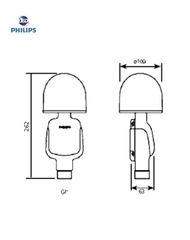 Đèn báo không LED XGP500 1xLED Philips