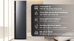 Tủ chăm sóc quần áo thông minh LG SC5GMR80H Styler Inverter 5 móc