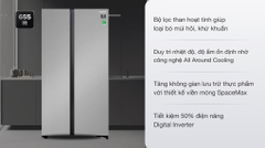 Tủ lạnh Samsung RS62R5001M9/SV Inverter 655 lít Side By Side