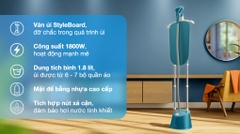 Bàn ủi hơi nước đứng Philips STE1040/20 1800W