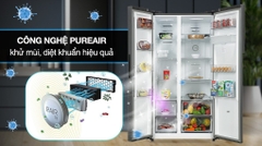 Tủ lạnh Toshiba GR-RS775WI-PMV(06)-MG SBS Inverter 596L