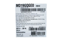 Máy hút ẩm LG MD19GQGE0 Dual Inverter 19L
