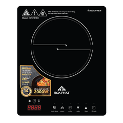 Bếp từ đơn Hòa Phát HPC-1S15H ( Kèm 1 nồi φ26+1 nồi φ30 )