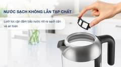 Bình đun siêu tốc Philips 1.7 lít HD9339/80