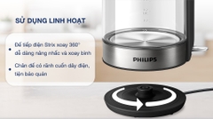 Bình đun siêu tốc Philips 1.7 lít HD9339/80