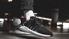 [BY9509] M ADIDAS EQT BOOST BLACK WHITE