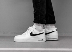 [AO2423-101] M NIKE AIR FORCE 1 '07 BLACK WHITE