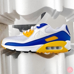 [CT4352-101] M NIKE AIR MAX 90 WHITE/WHITE-VARSITY MAIZE