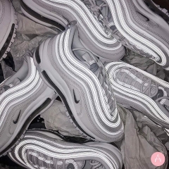 [921522-100] K NIKE AIR MAX 97 ALL WHITE
