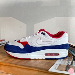 [CJ9927-100] M NIKE AIR MAX 1 WHITE RED BLUE