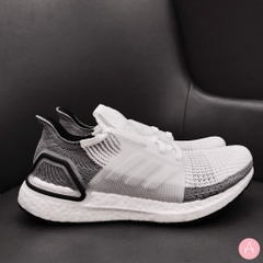 [B75880] W ADIDAS ULTRABOOST 19 GREY WHITE BLACK