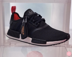 [B37621] M ADIDAS NMD R1 “BLACK & SOLAR ORANGE”