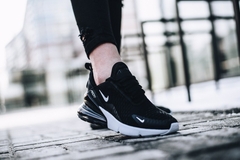 [943345-001] K NIKE AIR MAX 270 BLACK WHITE