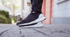 [BB6140] M ADIDAS ULTRABOOST LACELESS BLACK WHITE