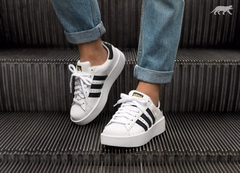 [BA7666] W ADIDAS SUPERSTAR GOLD BOLD