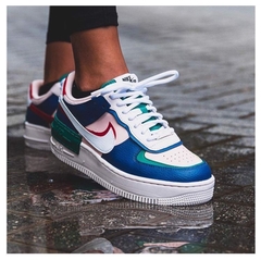 [CI0919-400] W NIKE AIR FORCE 1 SHADOW MYSTIC NAVY