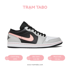 [553558-062] M AIR JORDAN 1 LOW 'BLACK/GREY/PINK'