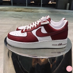 [AQ4134-600] M NIKE AIR FORCE 1 WHITE RED