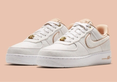 [898889-102] W NIKE AIR FORCE 1 LUX BEIGE WHITE