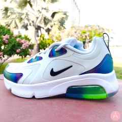 [CT9632-100] K NIKE AIR MAX 200 20 BUBBLE PACK WHITE
