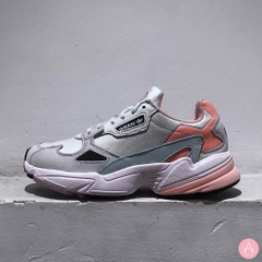[EE4149] W ADIDAS FALCON WHITE PINK