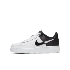 [BQ4420-100] M NIKE AIR FORCE1 NBA LOW WHITE BLACK SATIN