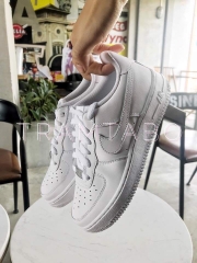 [315115-112] W NIKE AIR FORCE 1 LOW ALL WHITE