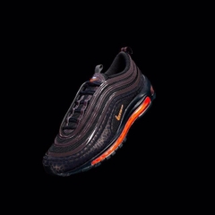 [BQ6524-001] M NIKE AIR MAX 97 REFLECTIVE BLACK ORANGE