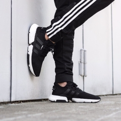 [B37366] M ADIDAS POD-S31-BLACK WHITE