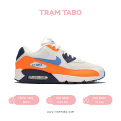 [AJ1285-104] M NIKE AIR MAX 90 LTR ORANGE BLUE