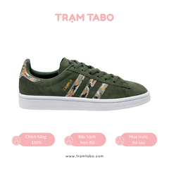 [AQ1217] K ADIDAS CAMPUS BASE CAMO GREEN