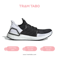 [B37704] M ADIDAS ULTRABOOST 19 OREO BLACK WHITE