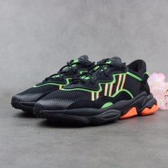[EE5696] M ADIDAS OZWEEGO BLACK ORANGE GREEN