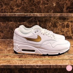 [AJ7695-102] M NIKE AIR MAX 90/1 WHITE METALIC