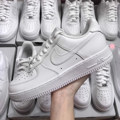 [315122-111] M NIKE AIR FORCE 1 LOW ALL WHITE