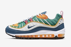 [AH6799-601] WMNS NIKE AIR MAX 98 RED BLUE FORCE
