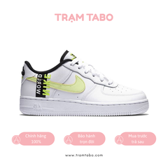 [CN8536-100] K NIKE AIR FORCE 1 LV8 1 WHITE/BAREL VOLT-BLACK