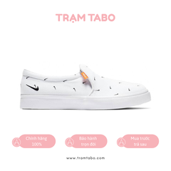[CZ8095-100] W NIKE COURT ROYALE AC SLIP-ON WHITE/BLACK-GUM