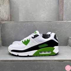 [CT4352-102] M NIKE AIR MAX 90 WHITE CHLOROPHYLL BLACK