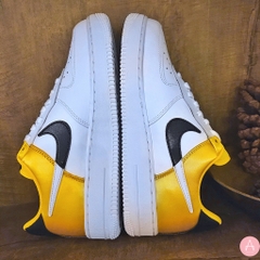 [BQ4420-700] M NIKE AIR FORCE 1 NBA GOLD SATIN