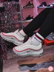 [AR5531-002] M NIKE AIR MAX 97 '' WHITE RED ''