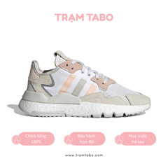 EG9199 W ADIDAS NITE JOGGER WHITE PINK ORANGE Tr m Tabo