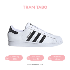 [FU7099] K ADIDAS SUPERSTAR WHITE BLACK