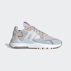 [FV1328] W ADIDAS NITE JOGGER GREY PINK TINT CLOUD WHITE