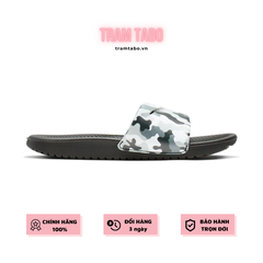 [819358-008] K NIKE KAWA SLIDE CAMO BLACK WHITE