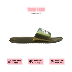 [631261-200] M NIKE BENASSI JDI HOLO XANH LÁ CÂY