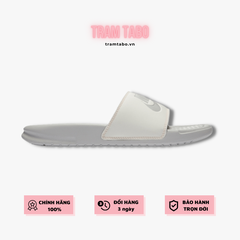 [AA4149-100] W NIKE BENASSI JDI QS METALIC WHITE