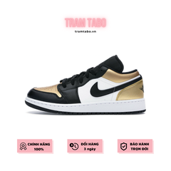 [CQ9487-700] K NIKE AIR JORDAN 1 LOW GOLD TOE